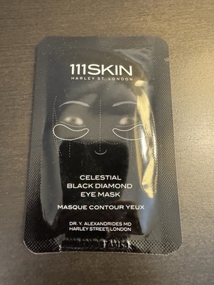 111Skin Celestial Black Diamond Eye Mask 6 ml .2 oz NEW 9/28
