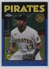 2021 Topps Silver Pack 1986 Chrome Baseball Blue 91/150 Ke'Bryan Hayes 0fv4