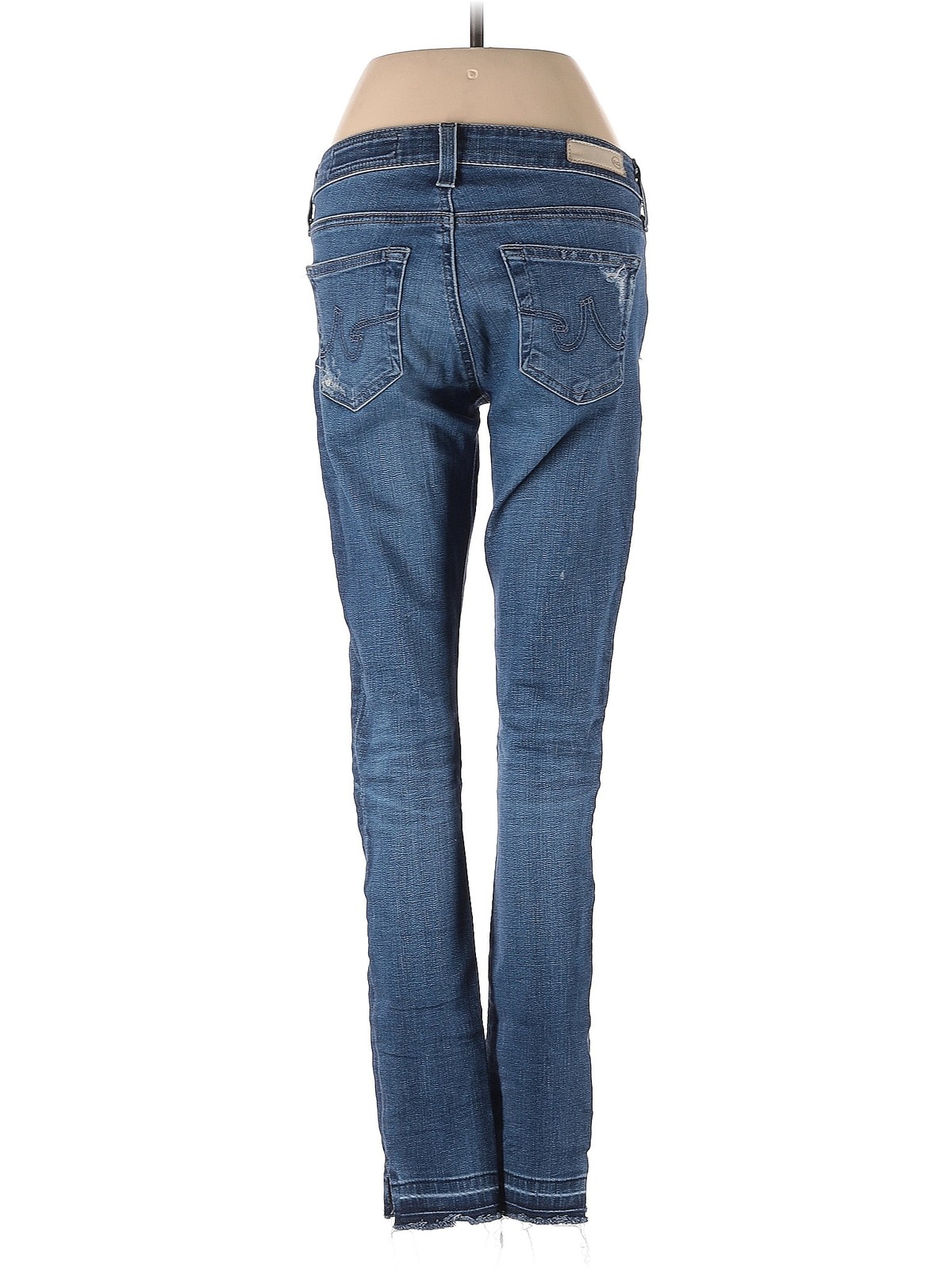 Adriano Goldschmied Women Blue Jeans 24W thumbnail 2