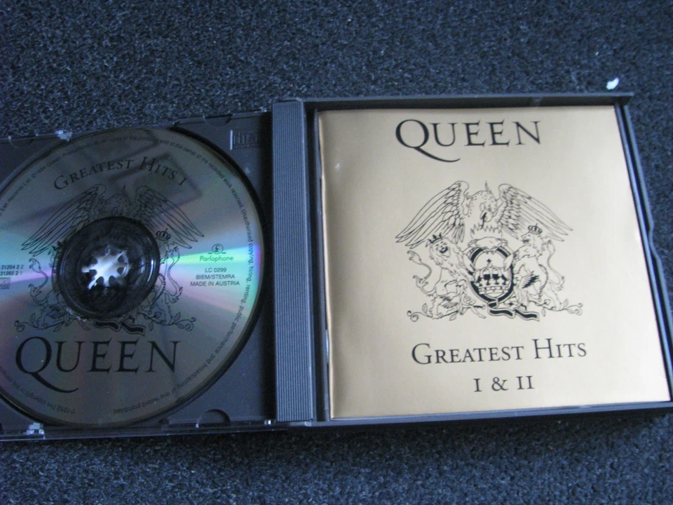 Queen-Greatest Hits I & II CD-2 CD Box-1994 Austria-Parlophone-7243 8 31264/5 2 - Bild 3 von 4