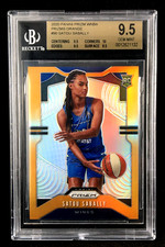 BGS 9.5 (Gem Mint+) Satou Sabally 2020 WNBA Prizm Orange /49 #90 RC Rookie Wings