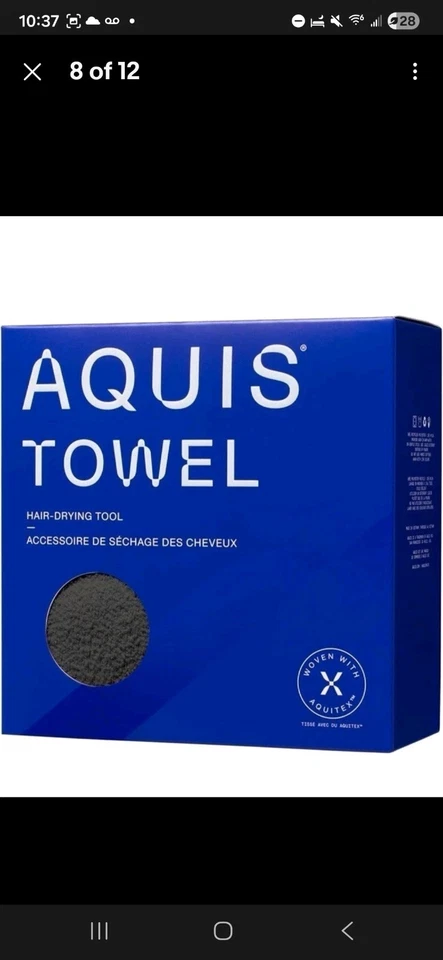 Herramienta de secado de cabello envolvente, absorbente de agua, microfibra reciclada ultraabsorbente... Foto 2 de 4