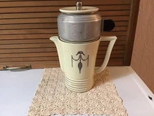 VTG Brew Best China Drip Coffee Pot by Efcolite Corp.   1950’s