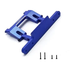 Treal X0037WH5QL Aluminum 7075 Rear Bumper Mount (Blue) for Axial SCX24 Gladi...