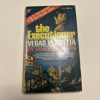 Vegas Vendetta Action Paperback Book by Don Pendleton Executioner 1971