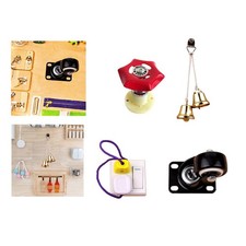 Busy Board Accessories Hand on Ability DIY Parts for Children Boys Girls