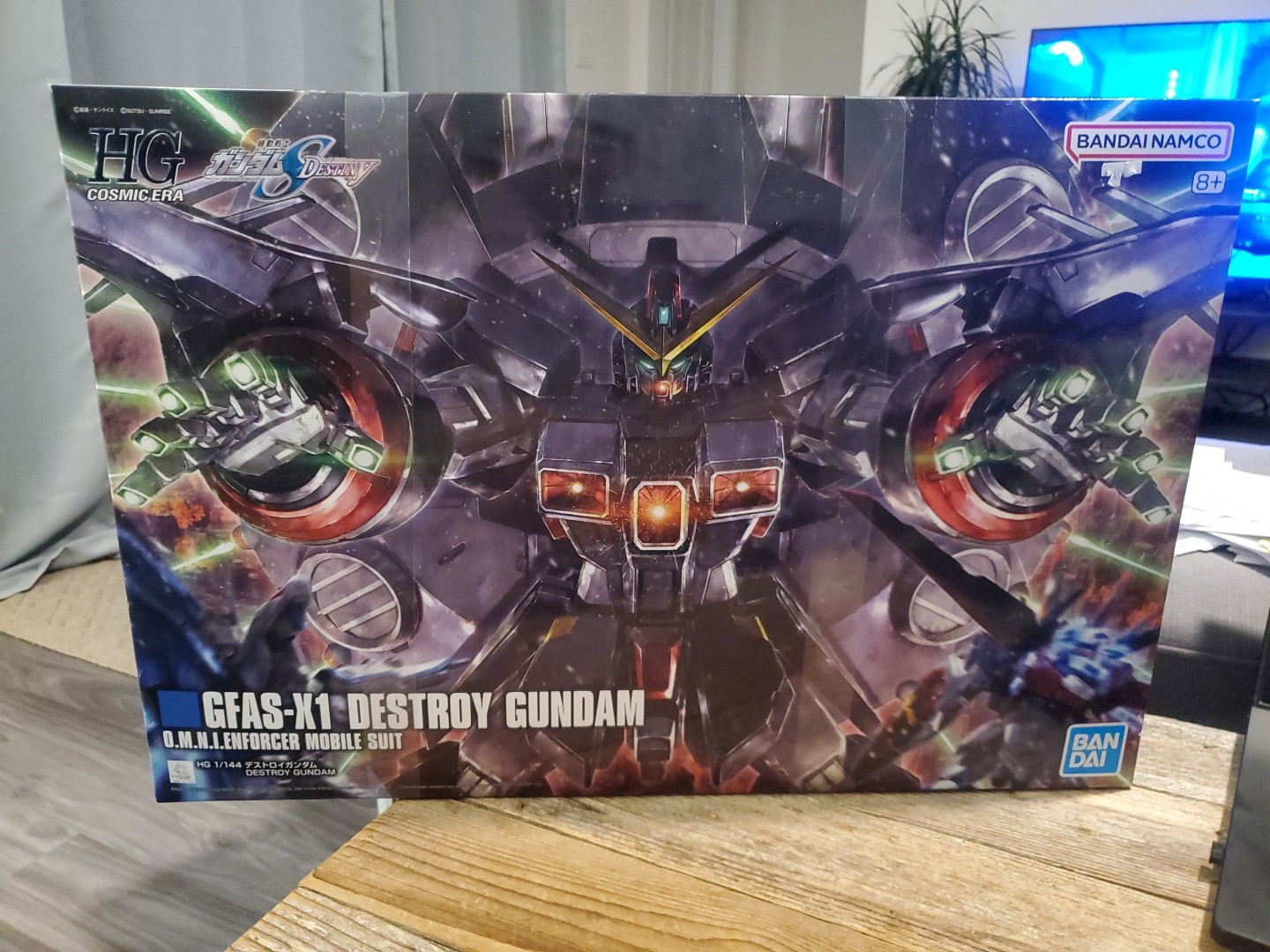 Bandai Hobby Gundam SEED Destroy Gundam HG 1/144 Scale Model Kit