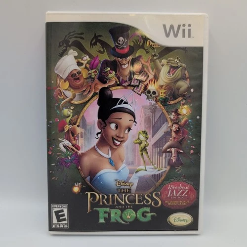 Disney Princess and the Frog – Nintendo Wii – Complete CIB – Tested Works