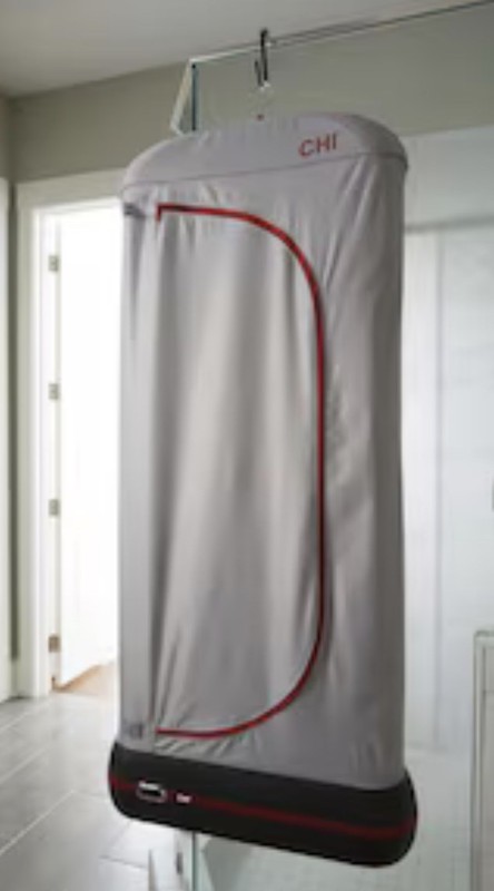 CHI Easy Steam Garment Steamer Hands Free Wrinkle Tested Works Great