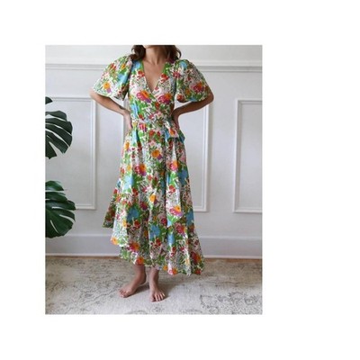 Mille Helena Dress in Summer Garden Size Small