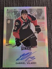 Gabriel Vilardi 2017 Leaf Metal ROOKIE Auto