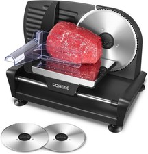 🔥 FOHERE Electric Meat Slicer 200W  – RRP £79.99