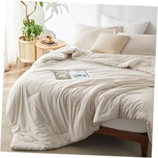 Comforter Set - Beige Comforter Size, Soft Bedding for All Queen 05 - Beige