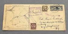 1930 Registered Cover to Charles Lindbergh – NY & Englewood Postal Trail