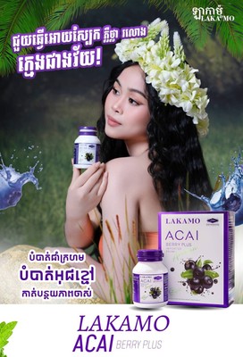 LAKAMO ACIA Berry Plus ថ្នាំបំបាត់ជាំ ឡាកាម៉ូ ( 1b/30pcs )