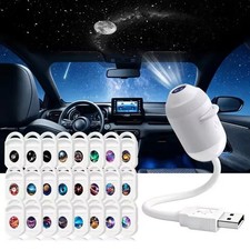 Starry Night Light Projector - Bedroom Ambiance Galaxy Star Projection Lamp for