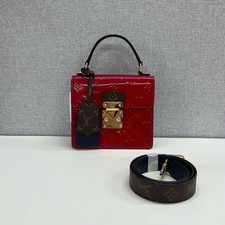 Louis Vuitton Spring Street Series Trend Gold Buckle Embossed Pattern VCF5