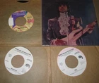 Prince & The Revolution 7" LOT Promo KISS Mountains I WISH U HEAVEN Purple Rain