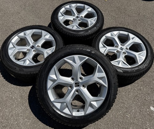 ORIGINAL 17" ALU WINTERRÄDER SEAT ATECA CUPRA 575071497H 215/55R17 98V NEU