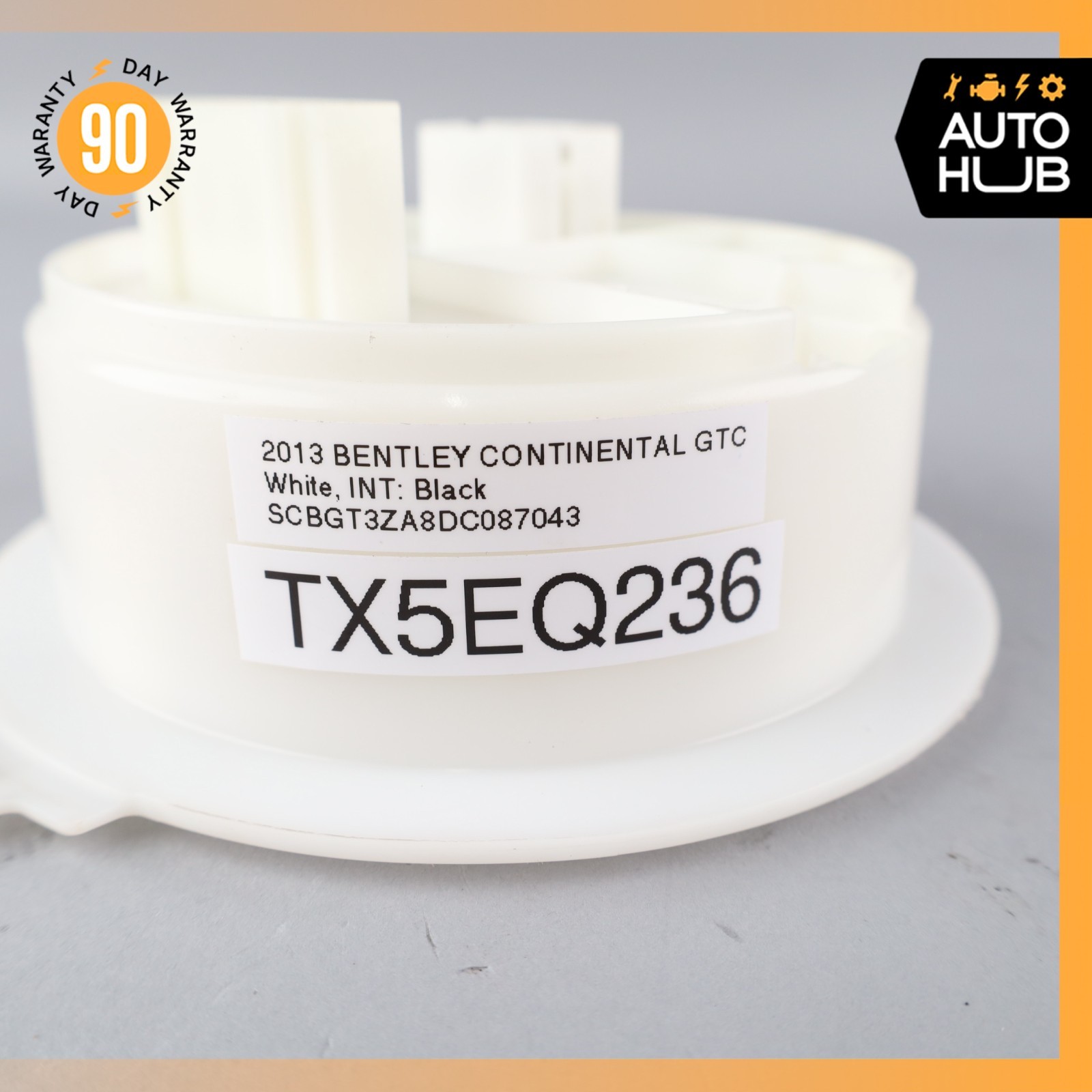 12-18 Bentley Continental GTC GT Right or Left Side Fuel Pump Flange OEM 55k