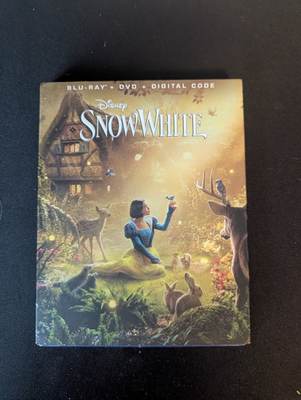 Snow White (2025) (Blu-ray + DVD + Digital) NEW | eBay