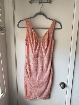 Grace Karin Women's Sleeveless V-Neck Sequin Sheath Cocktail Party Dress