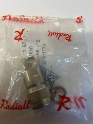 Radiall R161020 gerader Koaxialstecker Stecker auf RG-8, RG-9, RG-11, RG-87 50 Ohm