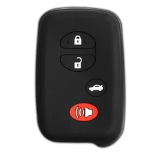 Key Fob Remote Skin Shell Case Cover Replacement for Toyota HYQ14AAB