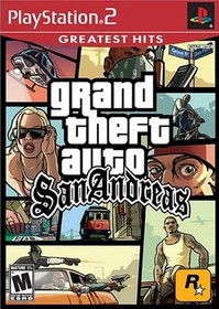 Grand Theft Auto: San Andreas (Greatest Hits) PS2 (Brand New Factory Sealed US V