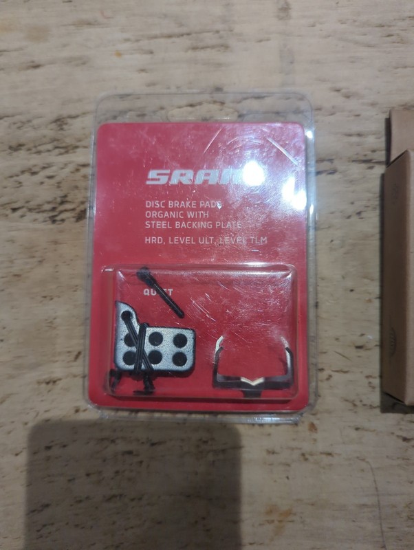 SRAM Disc Brake Pads, Fits HRD, LEVEL ULT, LEVEL TLM