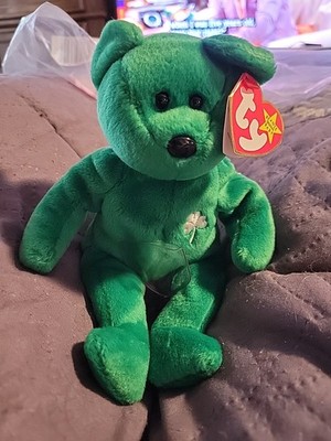 1997 ERIN Ty Original Beanie Baby Rare With Tush and Swing Tag - Many ERRORS