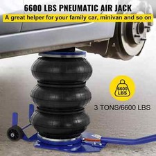 CRIC AD ARIA SOLLEVATORE CUSCINO PNEUMATICO 3 tonnellate da 140mm /400 mm