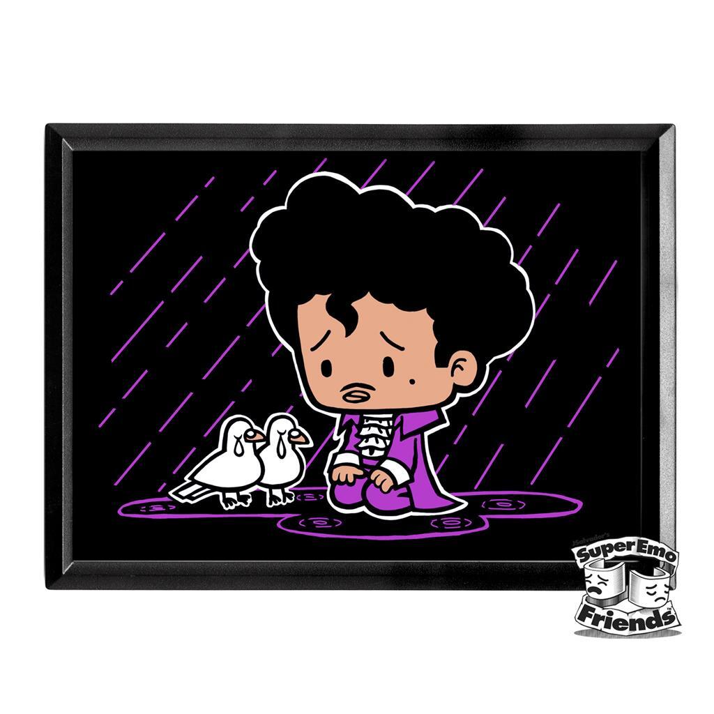 SUPER EMO FRIENDS PWINCE FRAMED LOWBROW ART PRINT | eBay
