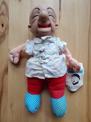 VTG Mr. Magoo Original Doll Vinyl Head TV Cartoon Plush 13