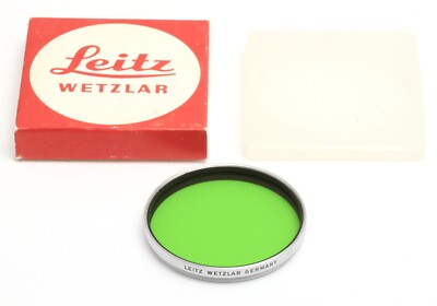 Leica Leitz GGr Gelb-Grünfilter #13245 Filtergewinde E58