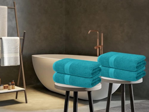 Extra Large Jumbo Bath Sheets 100% Premium Egyptian Cotton XXL Bath Towels Set - Picture 93 of 144