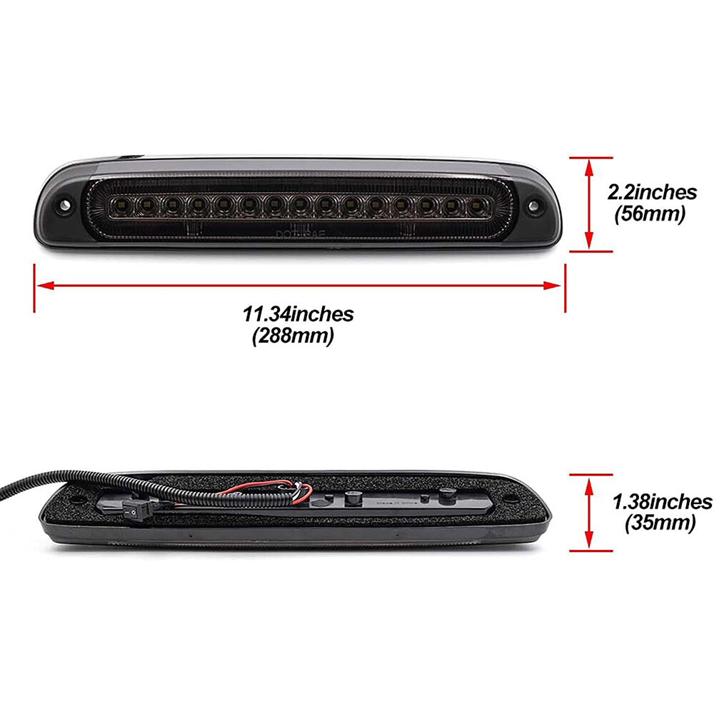 LED 3rd Third Brake Light For 99-16 Ford F250 F350 F450 Super Duty 93-11 Ranger - View #5