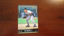 1991 LEAF GOLD ROOKIES # BC11 RICO BROGNA   BASEBALL CARD