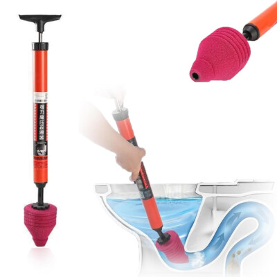 2 Stk High Pressure Toilet Unblock One Shot Toilet Pipe Plunger Fast