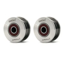 V/U/H Pulley Wheel Steel Rope Wheel Bearing Pulleys for Rope Cable Pulley Wheel