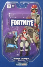 Fortnite Triage Trooper 4" Action Figure 2019 MIP Solo Epic Video Games Jazwares