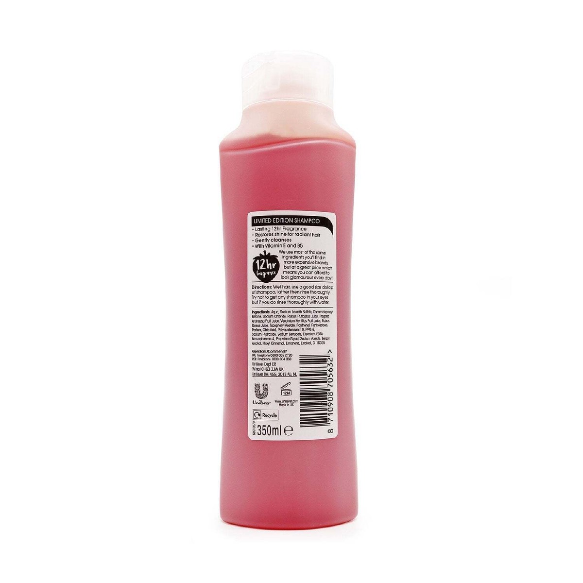 Alberto Balsam Strawberries & Cream Shampoo - Limited Edition