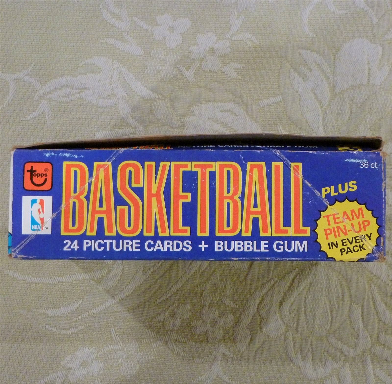 198081 Topps Basketball Card Empty Display Wax Pack Box Magic Johnson