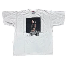 Vintage A Time To Kill Movie Promo McConaughey Sandra Bullock Samuel T-Shirt XL