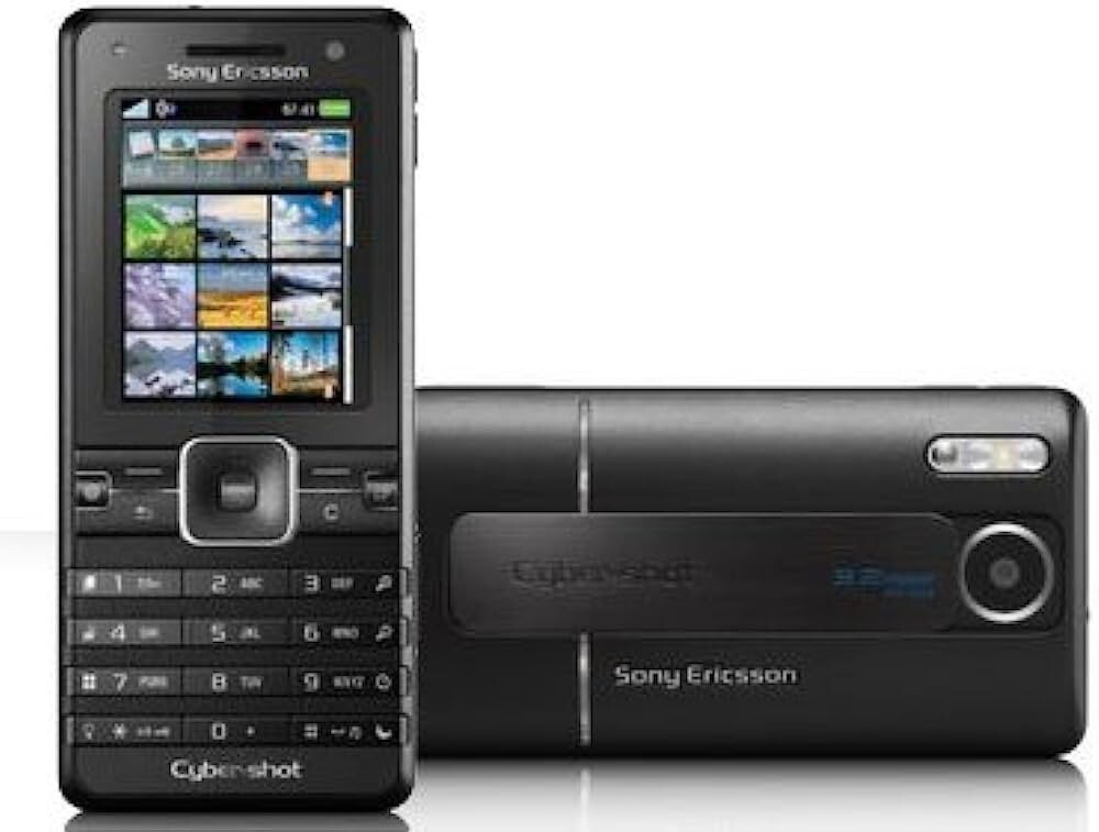 Sony Ericsson Cyber-shot K770i Retro Phone - Black Unlocked
