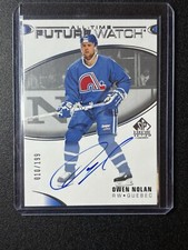 2020-21 Upper Deck SP Legends All Time Future Watch Auto /199 Owen Nolan