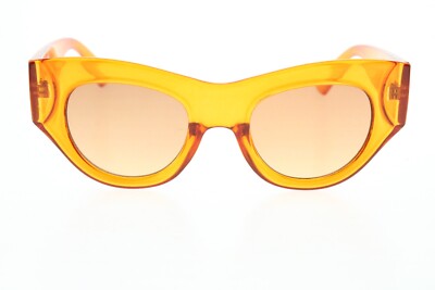 Victor Glemaud x Target Transparent Orange Thick Sunglasses | eBay