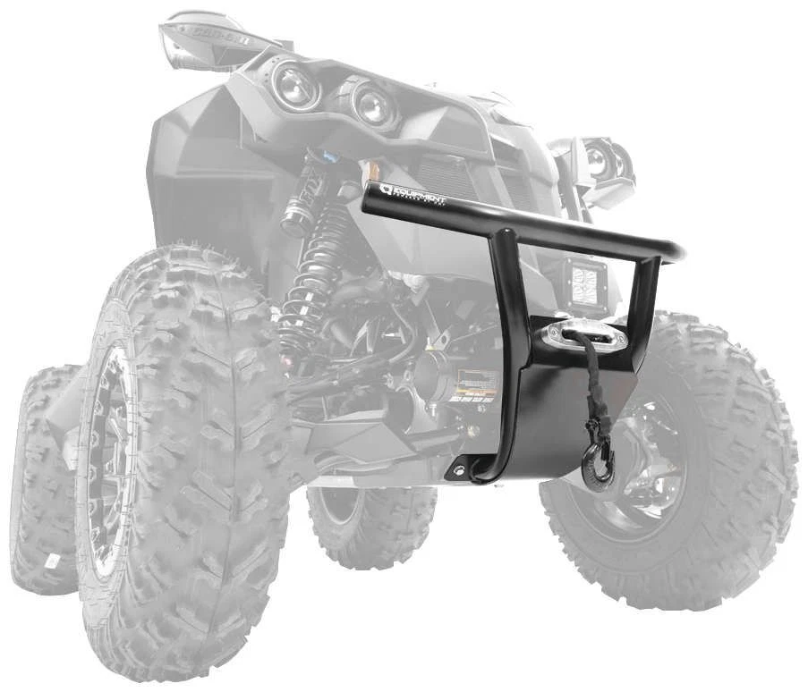 Parachoques delantero HMF para Can Am Renegade 2012-2021 HD negro 9143812461 Foto 2 de 4