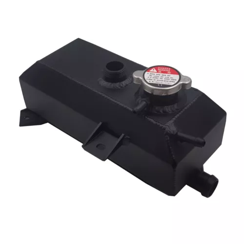 Tanque de depósito de desbordamiento de refrigerante de aluminio para BMW E28 E30 325E 325I 528E negro - Imagen 7 de 10