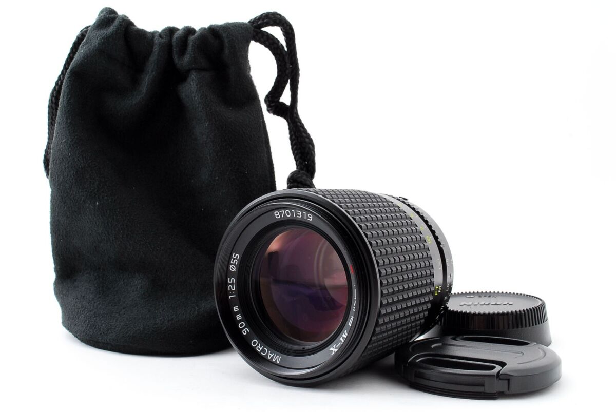 Tokina AT-X MACRO 90mm F/2.5 MF Lens w/ case Nikon F From Tokina AT-X MACRO 90mm F/2.5 MF Lens w/ case Nikon F From